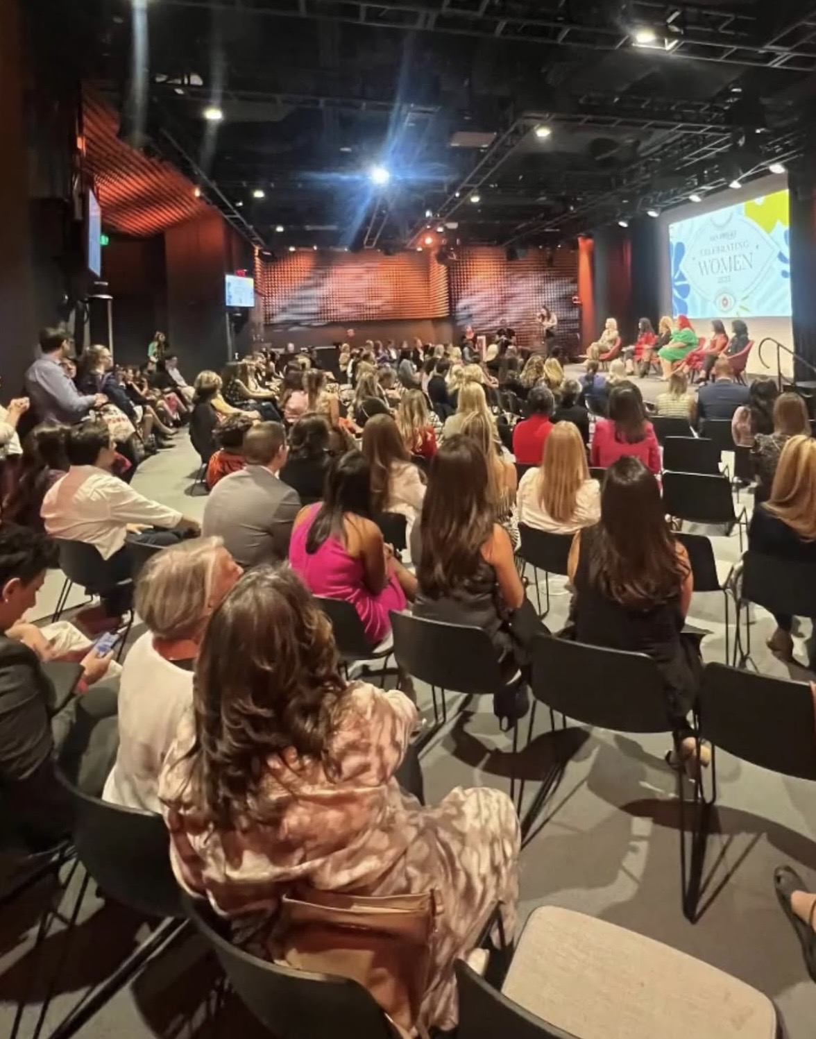 San Diego Magazine Celebrating Women Summit 2023 — Rising Star Award ceremony